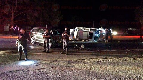 Servicios de auxilio arribaron al lugar (Foto: RED 113)