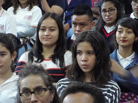 Tras la fase selectiva de este sábado, un grupo de jóvenes participará en un curso de Biología que se impartirá en junio y parte de agosto, como una preparación para los exámenes del segundo filtro de selección (Foto: ACG)
