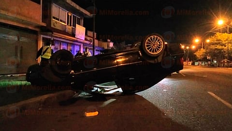 Por fortuna no hubo heridos, sólo daños materiales (Foto: RED 113)