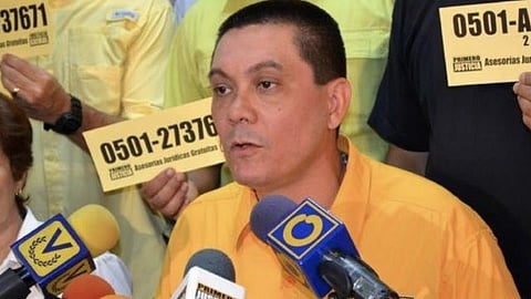 Albán era fundador del partido opositor Primero Justicia (Foto: @rociosanmiguel)
