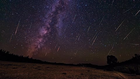 La última vez que se apreció este espectáculo del cometa fue en 1986 (Foto: @SkyAlertMx)
