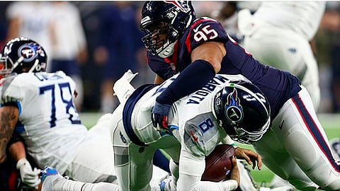 El momento clave del juego ocurrió en el segundo cuarto (Foto: @HoustonTexans)