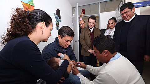 La meta es aplicar 2 millones de dosis a la población vulnerable hasta marzo, cuando concluye la campaña 2018-2019: Luis Antonio Ramírez Pineda (Foto Cortesía)