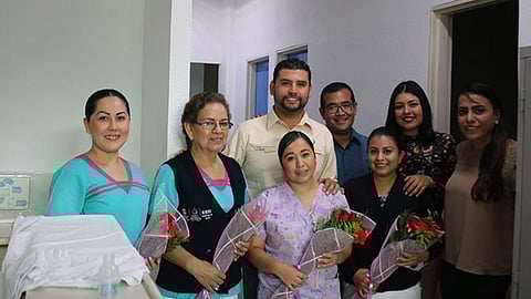 Recibió solicitudes de las necesidades de dichos centros de salud (Foto Cortesía)
