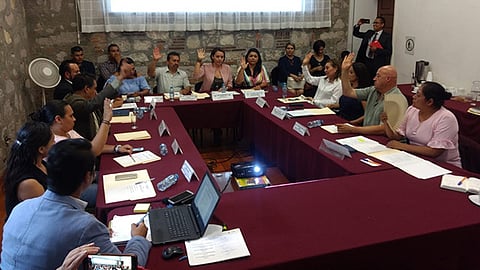 Los legisladores aprobaron que el total de infantes que se inscribieron participen en las diversas actividades con la finalidad de fomentar la participación (Foto Cortesía)