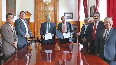 La finalidad es conjuntar esfuerzos en el ámbito académico, científico y cultural en beneficio de la sociedad (Foto Cortesía)