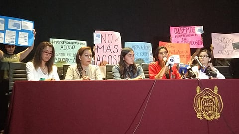 También tienen casos de acoso en las Facultades de Odontología, Medicina y Filosofía (Foto: Guadalupe Martínez)