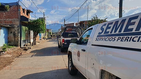 Tres muertos e igual número de lesionados en atentado a balazos en taller de bicis en Jacona (Foto: RED 113)