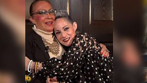 La madre de las actrices fue una de las mas grandes cantantes de música vernácula en la década de los 70's y 80's (Foto: Captura de pantalla/gabrielo_mx)
