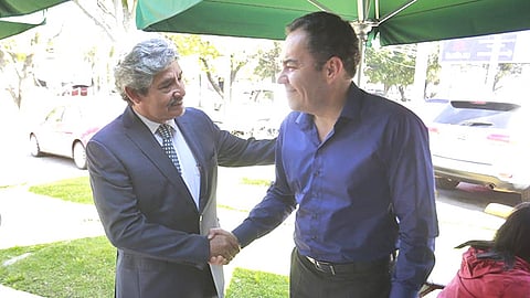 Carlos Herrera manifestó el compromiso de trabajar de manera conjunta con la Federación (Foto Cortesía) 