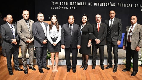 Primer Foro Nacional de Defensorías Públicas de la República Mexicana (Foto Cortesía) 
