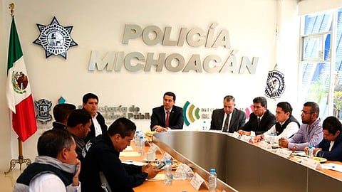 Acuerdan SSP y presidentes municipales esquemas de seguridad