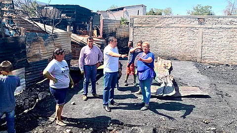 En lo que va del año, más de 20 familias han sido incorporadas al programa Atención a Contingencias, tras perder su patrimonio: Juan Carlos Barragán (Foto Cortesía) 