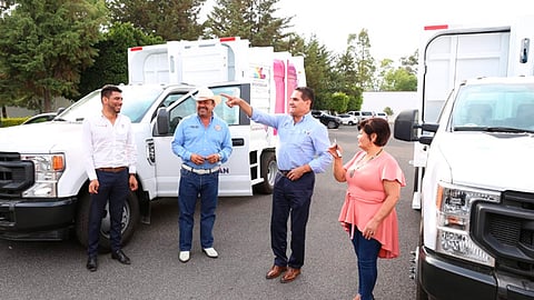 Las autoridades municipales de Zináparo y Churintzio agradecieron al gobernador (Foto: cortesía)