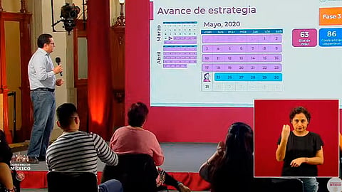 El doctor Alomía informó que hay camas disponibles para la atención de pacientes (Foto: Captura de pantalla)