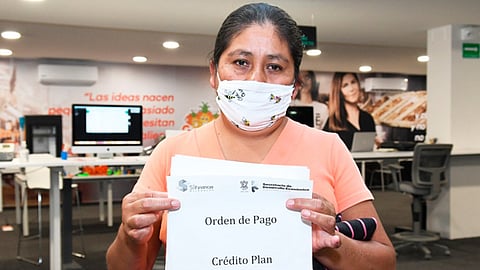 Antonia Santos Ramos tiene un pequeño taller artesanal (Foto: cortesía)