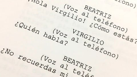 Ofrecen clases en línea para elaborar un guion cinematográfico