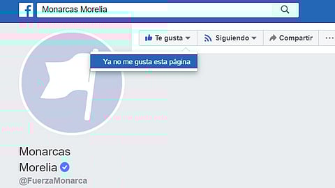 Desde la semana pasada inició la desaparición de contenido de redes sociales (Foto: Captura de pantalla)