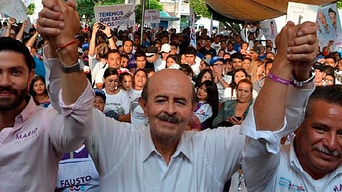 “La ciudadanía debe calificar si las ideologías de derecha van con las de izquierda”, dijo Vallejo (Foto FB: Fausto Vallejo)