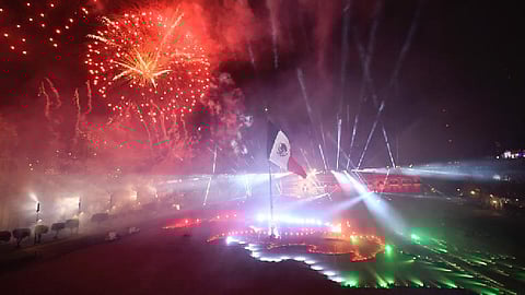 La ceremonia comenzó en punto de las 23:00 horas (Foto: cortesía)