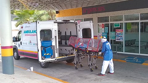 Hasta la fecha se han realizado 681 traslados de pacientes positivos y sospechosos (Foto Cortesía) 