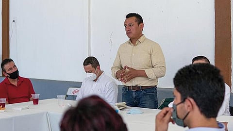 Torres Piña explicó que los comités son una línea de defensa para el presidente de la República (Foto: cortesía)