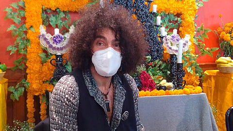 Ara Malikian tiene una impresión distinta de la muerte a partir de conocer la tradición de Noche de Muertos en México (Foto: Josimar Lara)