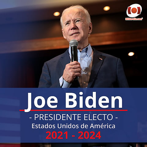 Joe Biden será el presidente número 46 del país (Foto: MiMorelia.com)