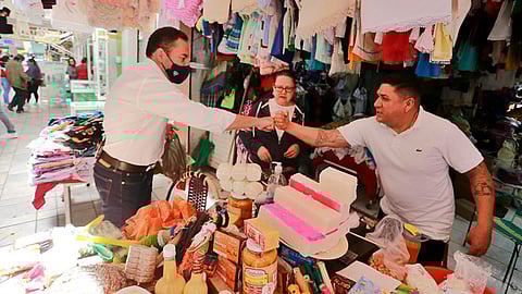 Carlos Herrera continuará los siguientes días realizando recorridos al interior de Michoacán (Foto: cortesía)