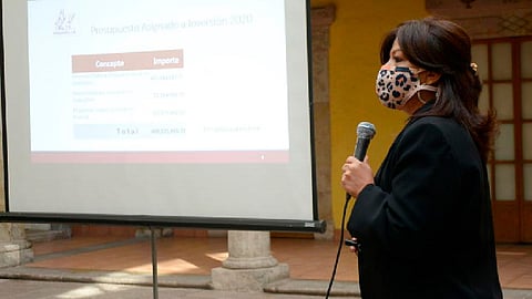 La titular de Tesorería municipal indicó que la meta de la presente administración es no dejar deuda de largo plazo (Foto: cortesía)