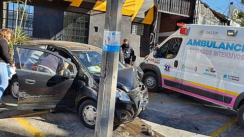 Dos autos Chevrolet estuvieron involucrados (Foto: RED 113)