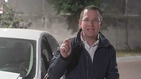 Anaya anunció su recorrido por el país para ganar el apoyo de la gente e ir por la presidencia en 2024 (Fotograma/RICARDO ANAYA)