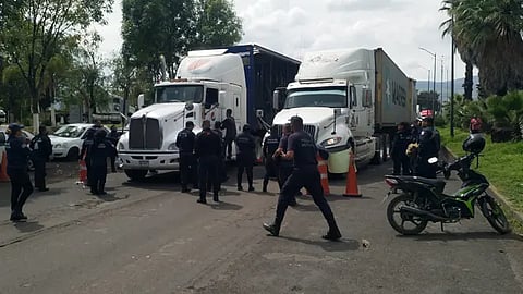 El chofer quedó bajo resguardo para comparecer (Foto: cortesía)