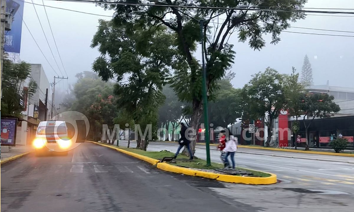 Morelia amanece a 6°C y con neblina