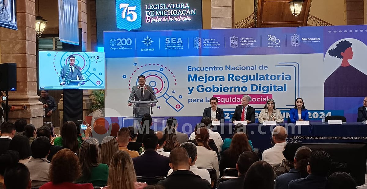 Inauguran En Michoacán Encuentro Nacional De Mejora Regulatoria Y