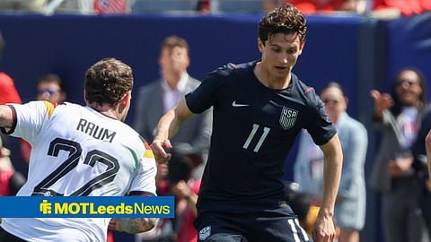 Brenden Aaronson (11 USMNT) in action during the International Friendly, Länderspiel, Nationalmannschaft game between the US Men’s national team
