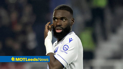 Leeds target Lassine Sinayoko in action for AJ Auxerre.