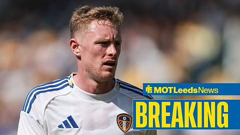 Sean Longstaff playing for Leeds United