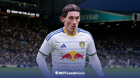 Harry Wilson in a Leeds United shirt
