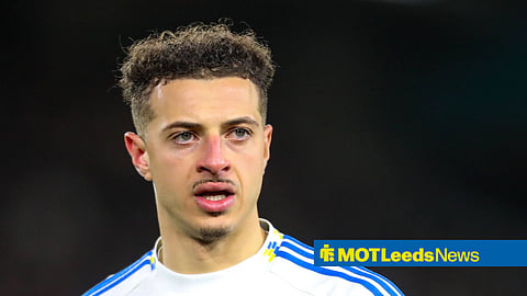 Ethan Ampadu in action for Leeds United