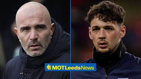 Enzo Maresca looking annoyed and James Trafford looking annoyed