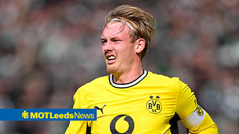 Julian Brandt in action for Borussia Dortmund
