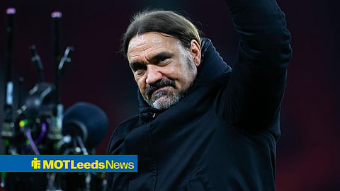 Daniel Farke smiling as Leeds United manager