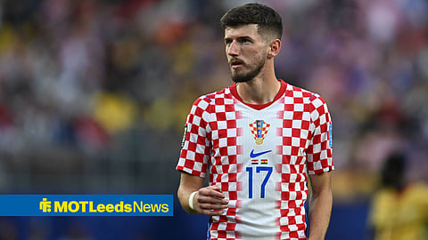 Petar Sucic in action for Croatia at 2026 World Cup vs Ghana