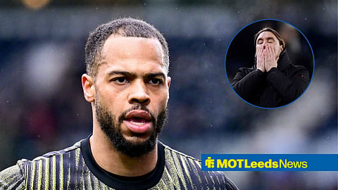 Lukas Nmecha and Leeds United boss Daniel Farke