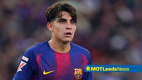 Toni Fernandez playing for Barcelona
