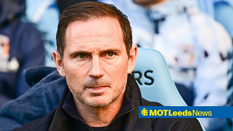 Frank Lampard looking frustrated at Coventry City