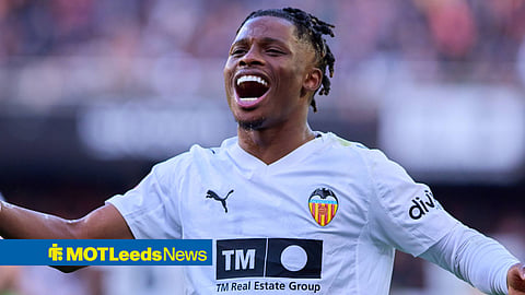 Largie Ramazani in action for Valencia