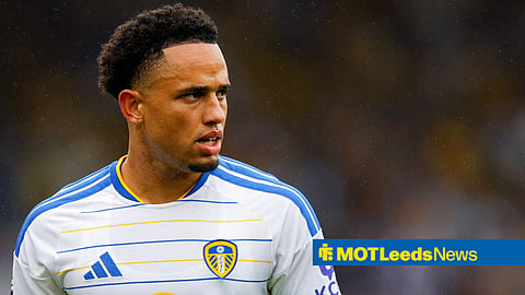 Noah Okafor in action for Leeds United