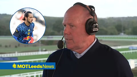 Brad Friedel speaking on talkSPORT with James Trafford in circular inset